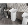 Mexen Ria freestanding basin made of composite 45 x 45 cm, white matte - 26584500
