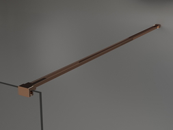 Mexen bracket for shower wall, rose gold - 800-01-60