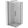 Mexen Velar shower cabin sliding 100 x 100 cm, transparent, gun metal - 871-100-100-01-95