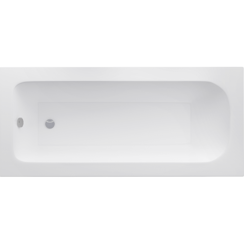 Mexen Vega rectangular bath 180 x 80 cm with casing, white - 55011808000X