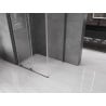 Mexen Velar sliding shower cabin 110 x 120 cm, transparent, gun metal - 871-110-120-01-95