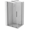 Mexen Velar sliding shower cabin 110 x 120 cm, transparent, gun metal - 871-110-120-01-95