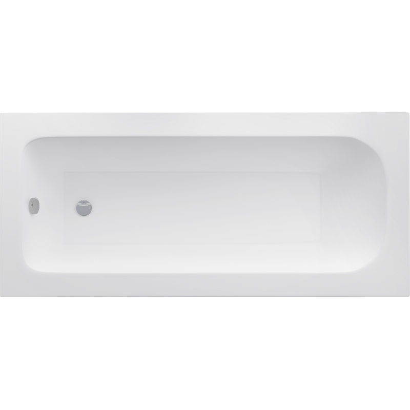 Mexen Vega rectangular bathtub 160 x 70 cm with enclosure, white - 55011607000X