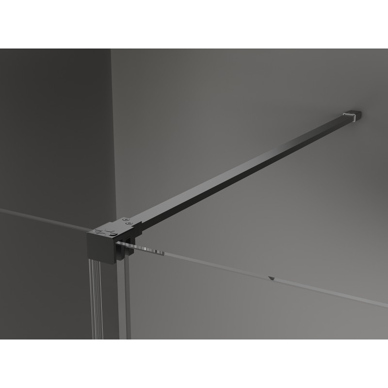 Mexen Velar sliding shower cabin 140 x 90 cm, transparent, gun metal - 871-140-090-01-95