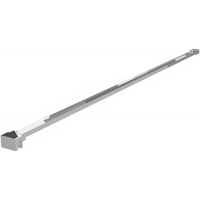 Mexen straight bracket for 6-8 mm shower wall, chrome - 800-01-01