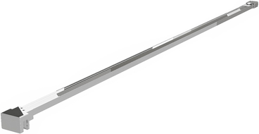 Mexen straight bracket for 6-8 mm shower wall, chrome - 800-01-01