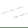 Mexen bracket for shower wall, white - 800-01-20