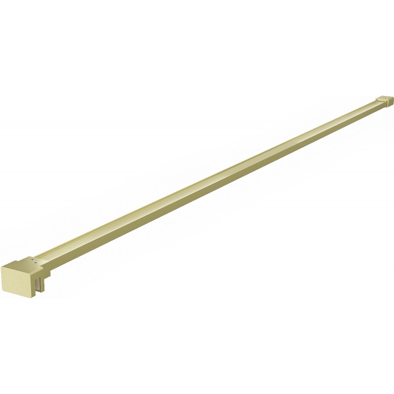 Mexen support for shower wall, brushed gold - 800-01-55