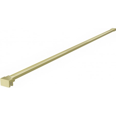 Mexen Uni-P1 Straight support bar for shower screen 6-8 mm, brushed gold - 800-01-55