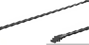 Mexen support for shower wall, black - 800-01-70