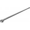 Mexen Uni-P1 Straight support bracket for a shower panel 6-8 mm, gun metal - 800-01-95