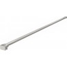 Mexen Uni-P1 Straight support bar for a 6-8 mm shower screen, brushed nickel - 800-01-97