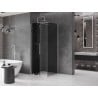 Mexen Velar sliding shower enclosure 90 x 90 cm, graphite, chrome - 871-090-090-41-01