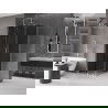 Mexen Velar sliding shower cabin 110 x 110 cm, graphite, chrome - 871-110-110-41-01
