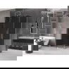 Mexen Velar sliding shower enclosure 90 x 85 cm, graphite, chrome - 871-090-085-41-01