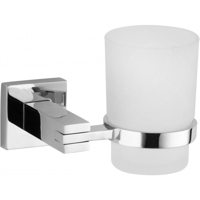 Mexen Vane toothbrush cup, Chrome - 7020938-00