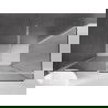 Mexen Velar sliding shower enclosure 140 x 80 cm, graphite, chrome - 871-140-080-41-01