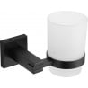 Mexen Vane toothbrush holder, black - 7020938-70