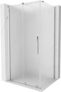 Mexen Velar sliding shower cabin 100 x 70 cm, frost, chrome - 871-100-070-31-01