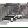 Mexen Velar sliding shower cabin 150 x 70 cm, frost, chrome - 871-150-070-31-01