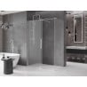 Mexen Velar Sliding Shower Cabin 160 x 75 cm, Frosted, Chrome - 871-160-075-31-01