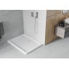 Mexen Flat slim rectangular shower tray 120 x 100 cm, White, chrome siphon - 40101012