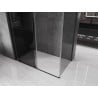 Mexen Velar sliding shower enclosure 150 x 75 cm, graphite, black - 871-150-075-41-70