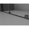 Mexen Velar sliding shower enclosure 90 x 80 cm, graphite, black - 871-090-080-41-70
