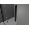 Mexen Velar sliding shower enclosure 90 x 80 cm, graphite, black - 871-090-080-41-70