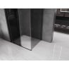 Mexen Velar sliding shower enclosure 110 x 80 cm, graphite, black - 871-110-080-41-70