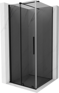 Mexen Velar sliding shower enclosure 110 x 110 cm, graphite, black - 871-110-110-41-70