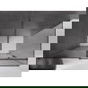 Mexen Velar sliding shower cabin 150 x 90 cm, graphite, gun metal - 871-150-090-41-95