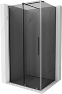 Mexen Velar sliding shower cabin 120 x 80 cm, graphite, gun metal - 871-120-080-41-95