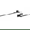 Mexen Rufo towel hanger, Black - 7050924-70