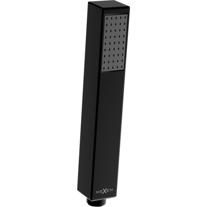 Mexen R-77 Single-Function Shower Head, Black - 79577-70