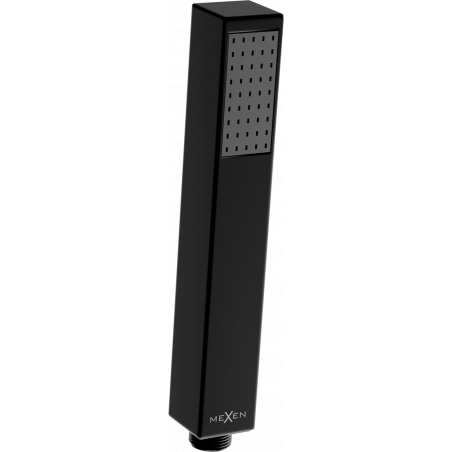 Mexen R-77 Single-Function Shower Head, Black - 79577-70