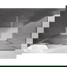 Mexen Velar sliding shower cabin 160 x 80 cm, graphite, brushed nickel - 871-160-080-41-97