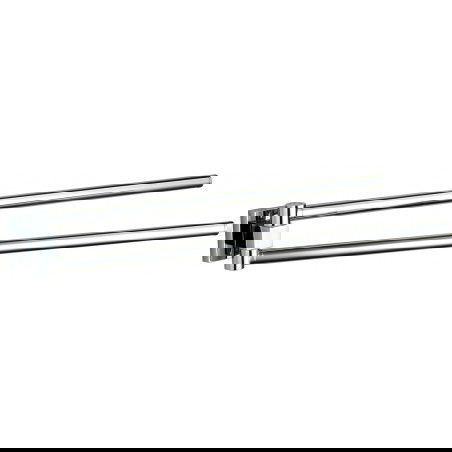 Mexen Rufo double swivel towel rack, Chrome - 7050925-00