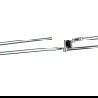 Mexen Rufo double swivel towel rack, Chrome - 7050925-00