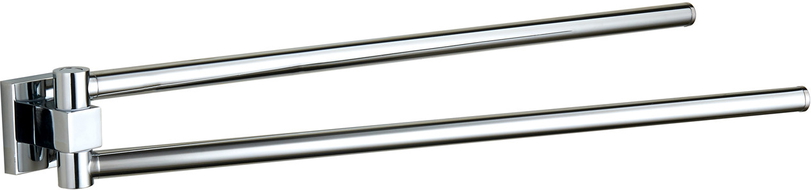 Mexen Rufo double swivel towel rack, Chrome - 7050925-00