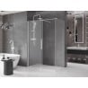 Mexen Velar Sliding Shower Enclosure 160 x 90 cm, Frosted, White - 871-160-090-31-20