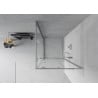 Mexen Rio 70 x 70 cm Square Shower Enclosure, Transparent, Chrome - 860-070-070-01-00