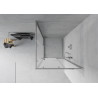 Mexen Rio square shower cabin 70 x 70 cm, frosted, chrome - 860-070-070-01-30