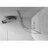 Mexen Rio 90 x 90 cm Semi-Circular Shower Enclosure, Transparent, Chrome - 863-090-090-01-00