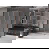 Mexen Velar sliding shower cabin 120 x 85 cm, frost, rose gold - 871-120-085-31-60