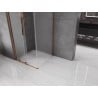 Mexen Velar sliding shower cabin 90 x 90 cm, frost, rose gold - 871-090-090-31-60