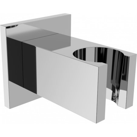 Mexen Cube shower holder, chrome - 79350-00