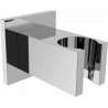 Mexen Cube shower holder, chrome - 79350-00