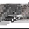 Mexen Velar Duo sliding shower cabin 90 x 80 cm, frost, chrome - 871-090-080-32-01