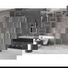 Mexen Velar Duo sliding shower cabin 100 x 90 cm, frost, chrome - 871-100-090-32-01